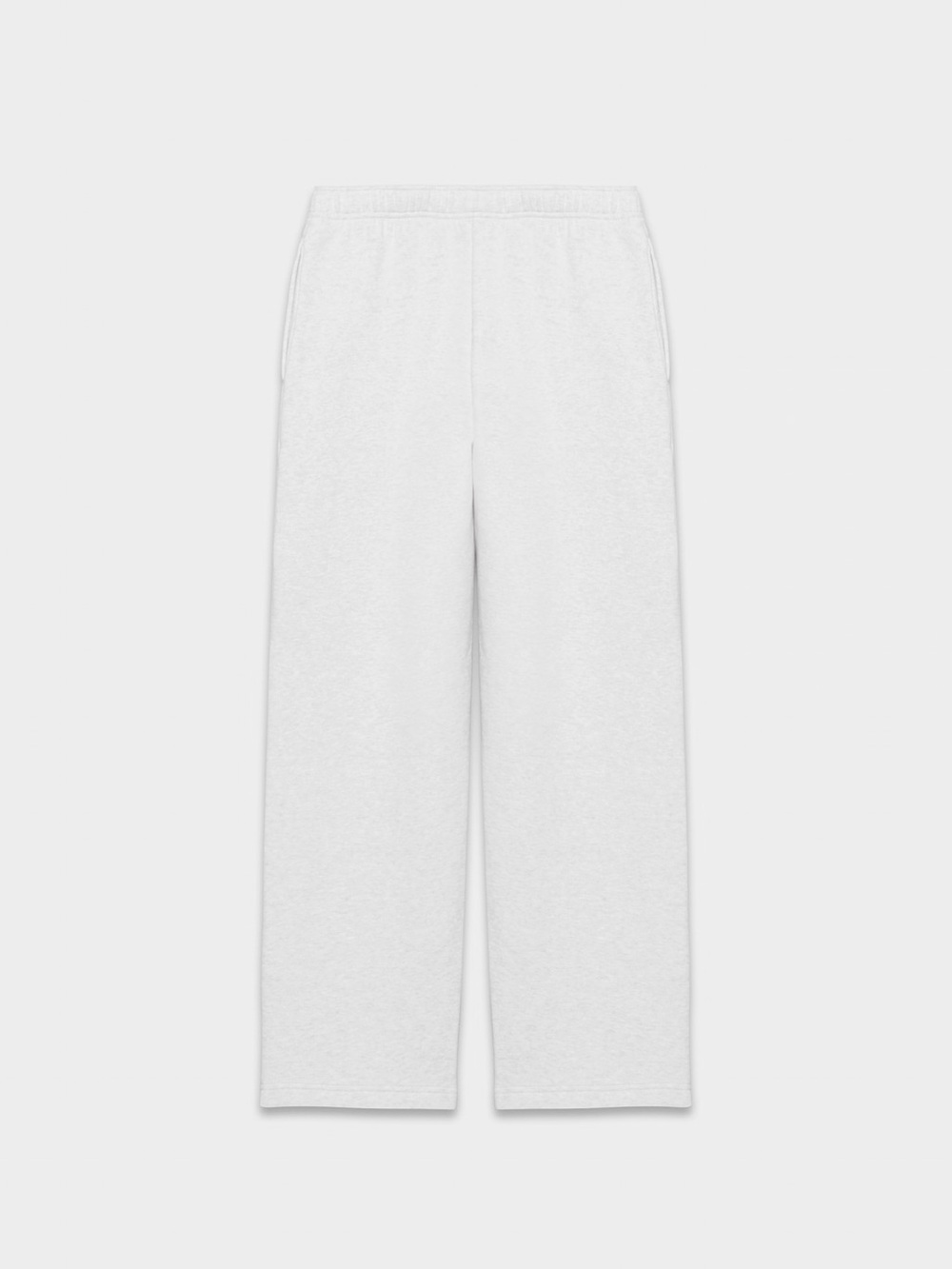 Aritzia Men's Wide-Leg Sweatpants in White